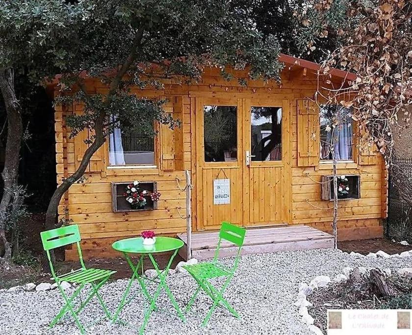 Le Chalet Sous L'Olivier Boulbon Extérieur photo